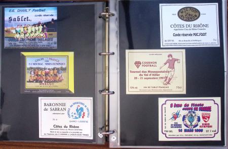 Exceptionnelle collection sur le thème du foot en 30