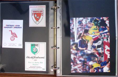 Exceptionnelle collection sur le thème du foot en 30