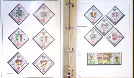 Exceptionnelle collection sur le thème du foot en 30