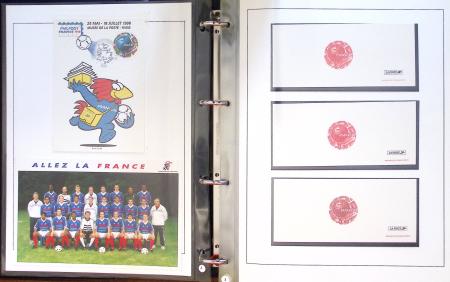 Exceptionnelle collection sur le thème du foot en 30