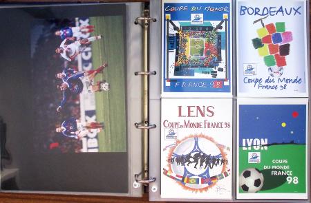Exceptionnelle collection sur le thème du foot en 30