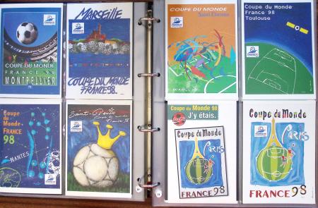 Exceptionnelle collection sur le thème du foot en 30