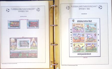 Exceptionnelle collection sur le thème du foot en 30
