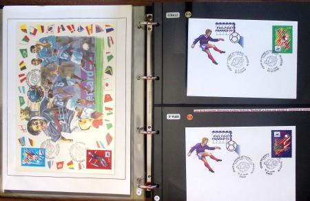 Exceptionnelle collection sur le thème du foot en 30