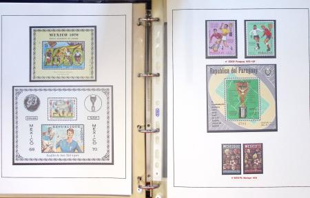Exceptionnelle collection sur le thème du foot en 30