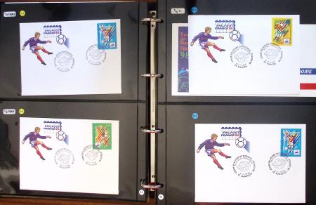 Exceptionnelle collection sur le thème du foot en 30