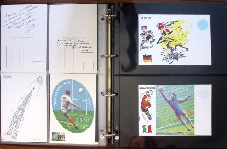 Exceptionnelle collection sur le thème du foot en 30