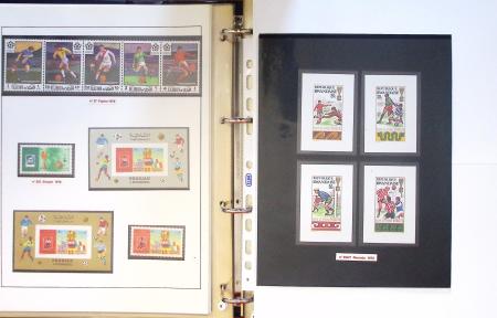 Exceptionnelle collection sur le thème du foot en 30