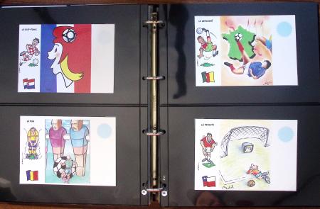 Exceptionnelle collection sur le thème du foot en 30