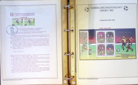 Exceptionnelle collection sur le thème du foot en 30