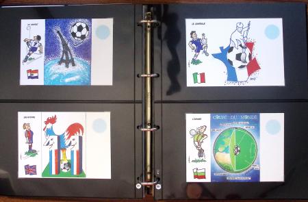 Exceptionnelle collection sur le thème du foot en 30