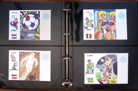 Exceptionnelle collection sur le thème du foot en 30