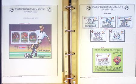 Exceptionnelle collection sur le thème du foot en 30