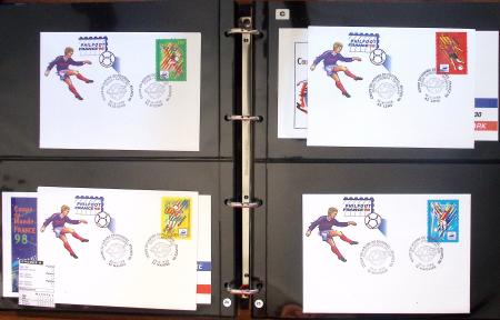 Exceptionnelle collection sur le thème du foot en 30