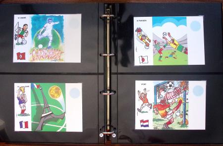 Exceptionnelle collection sur le thème du foot en 30