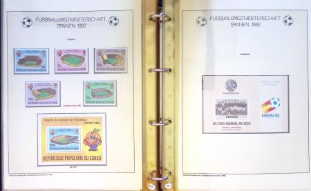 Exceptionnelle collection sur le thème du foot en 30
