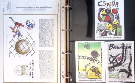 Exceptionnelle collection sur le thème du foot en 30