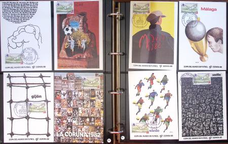 Exceptionnelle collection sur le thème du foot en 30