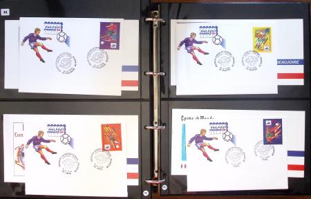 Exceptionnelle collection sur le thème du foot en 30