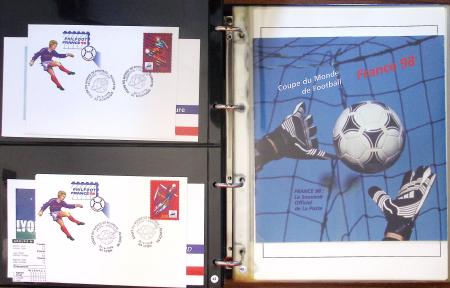 Exceptionnelle collection sur le thème du foot en 30