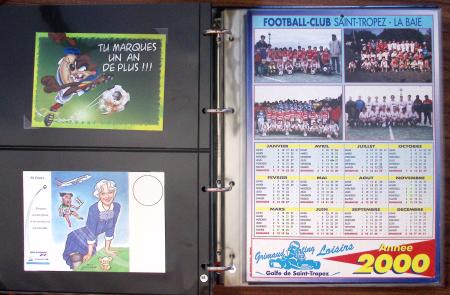 Exceptionnelle collection sur le thème du foot en 30