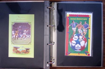 Exceptionnelle collection sur le thème du foot en 30