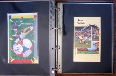 Exceptionnelle collection sur le thème du foot en 30