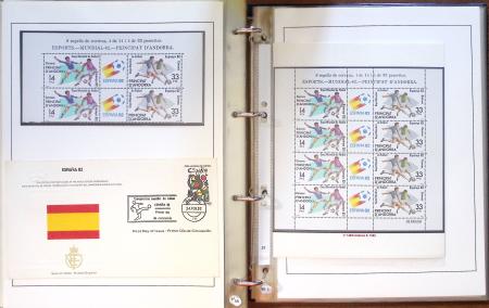 Exceptionnelle collection sur le thème du foot en 30
