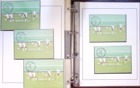 Exceptionnelle collection sur le thème du foot en 30