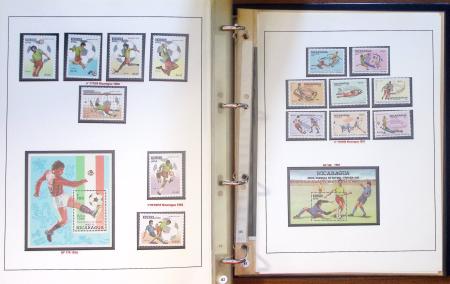 Exceptionnelle collection sur le thème du foot en 30