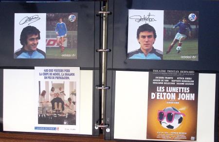 Exceptionnelle collection sur le thème du foot en 30