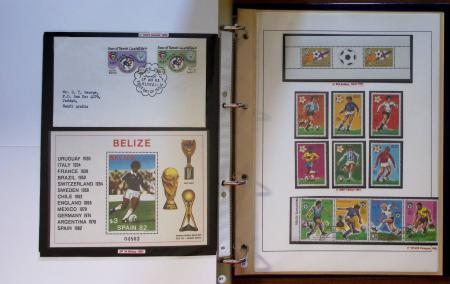 Exceptionnelle collection sur le thème du foot en 30