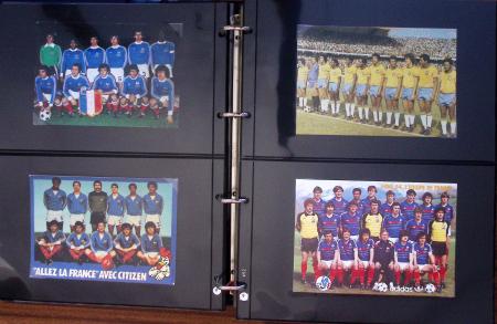 Exceptionnelle collection sur le thème du foot en 30