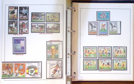 Exceptionnelle collection sur le thème du foot en 30