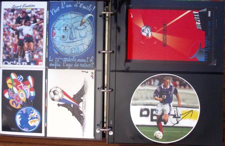 Exceptionnelle collection sur le thème du foot en 30