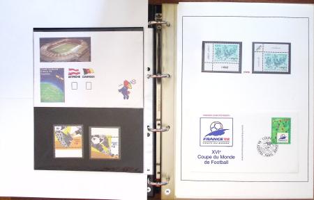 Exceptionnelle collection sur le thème du foot en 30