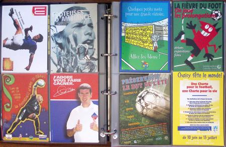 Exceptionnelle collection sur le thème du foot en 30