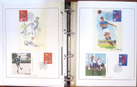 Exceptionnelle collection sur le thème du foot en 30