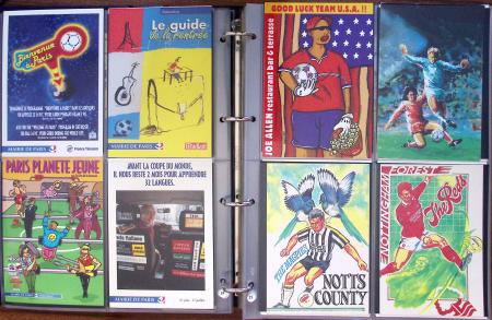 Exceptionnelle collection sur le thème du foot en 30