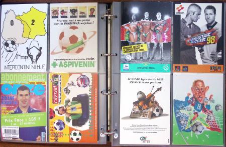 Exceptionnelle collection sur le thème du foot en 30