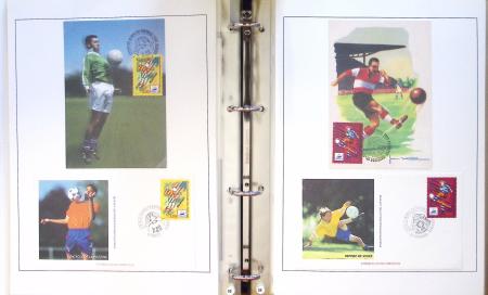 Exceptionnelle collection sur le thème du foot en 30