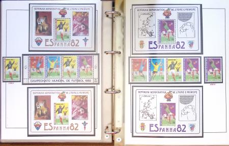 Exceptionnelle collection sur le thème du foot en 30
