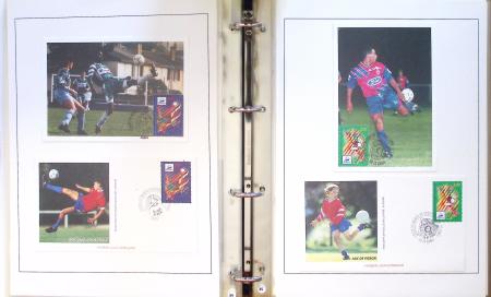 Exceptionnelle collection sur le thème du foot en 30