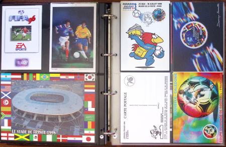Exceptionnelle collection sur le thème du foot en 30