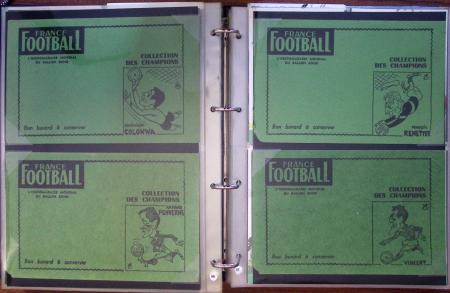 Exceptionnelle collection sur le thème du foot en 30
