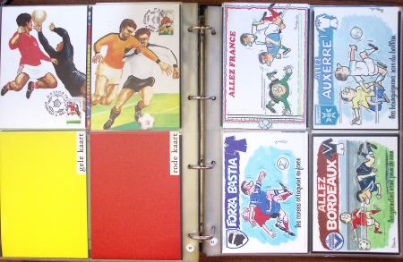 Exceptionnelle collection sur le thème du foot en 30