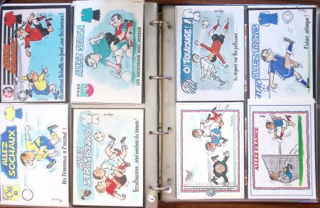 Exceptionnelle collection sur le thème du foot en 30