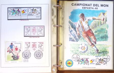 Exceptionnelle collection sur le thème du foot en 30