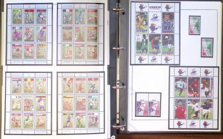 Exceptionnelle collection sur le thème du foot en 30