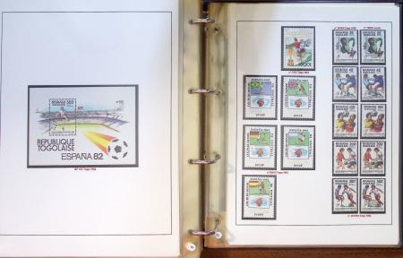 Exceptionnelle collection sur le thème du foot en 30